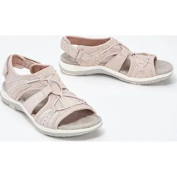 Dámské sandále Pohodlné dámské sandály na léto a plážové procházky Barva: Růžová, Velikost: 35