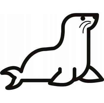 Samolepící dekorace Samolepka na stěnu lachtan tuleň