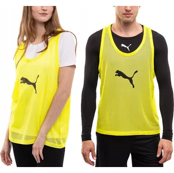 Pánský tréninkový dres Puma Bib fluo žlutý 657251 42 XS