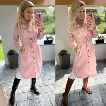 Podzimní kabátek AUTUMN Pudr