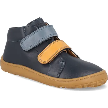 Dětská sportovní obuv Barefoot dětské kotníkové boty Froddo - First step Blue+ modré Velikost: 25