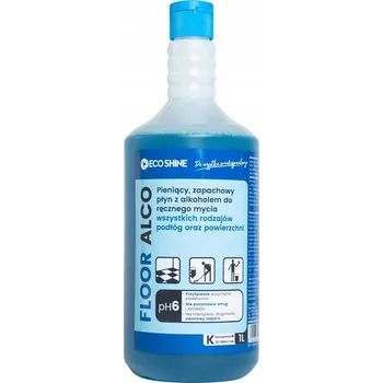 Univerzální čisticí prostředek FLOOR ALCO 1L Pěnivý vonný tekutý prostředek s alkoholem pro ruční mytí podlah