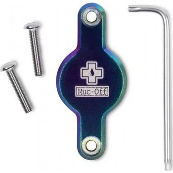 MUC-OFF SECURE TAG HOLDER - Držák na lokátor (sada) varianta stříbrná