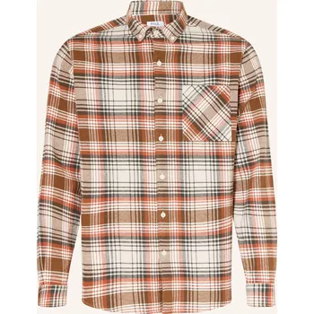 Pánská košile Paul Pánská Flanelová Košile Comfort Fit, tmavě oranžová /...