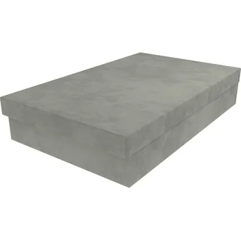 Postel Postel Tina světle šedá 120 × 195 cm lamelová HR