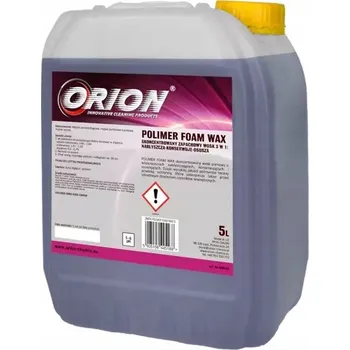 Autovosk ORION Polimer Foam Wax 5L polymerový vosk Sušící Vosk do Automyčky