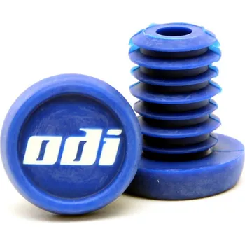 Řídítka Koncovky řidítek ODI "Push-in" pack 20 ks Blue, modré
