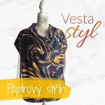 Dámská vesta Střihová šablona – Dámská vesta STYL