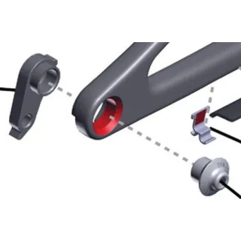 rám kola Šroub patky GHOST Lector, Nirvana, E-Teru Essential MY21