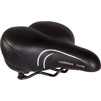 Sedlo na kolo sedlo P&P Touring pruž.578 cerná, unisex, 265x230mm, cca 830g