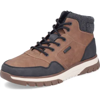 Pánská zimní obuv Pánská kotníková obuv RIEKER B9340-24 hnědá W5 46