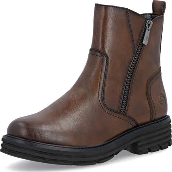 Dámské kozačky Rieker Dámská kotníková obuv REMONTE D3A70-25 hnědá W5 44