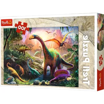 Puzzle Mamido Puzzle Svět dinosaurů 100 dílků Trefl 16277