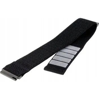 Řemínek na hodinky Univerzální černý řemínek Fixed 21 mm