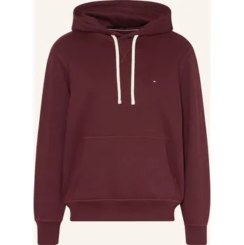 Pánská mikina Tommy Hilfiger Pánská Mikina S Kapucí, tmavě červená, XXL