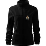 Bontis Fleecová mikina s výšivkou Kůň - Černá | S