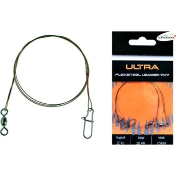 Modelářská překližka Ocelové lanko Climax 7x7x - 30cm / 2ks 20kg Ocelové lanko Climax 7x7x - 30cm / 2ks 20kg