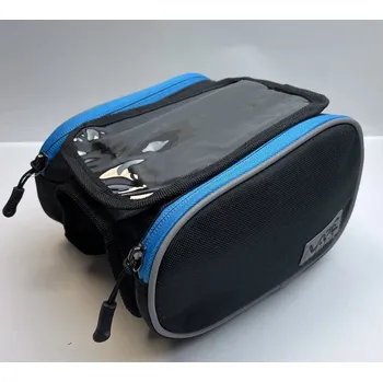 brašna na kolo Brašna přední na mobil Vape Lady černá/modrá