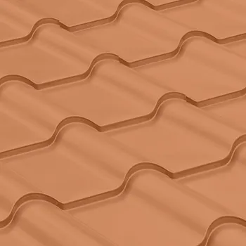 Střešní krytina Satjam Grande TopMat®, cihlově červená RR750