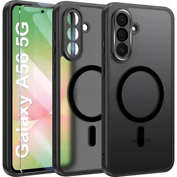 Pouzdro na mobilní telefon Zadní Kryt Erbord pro Samsung Galaxy A56 černý