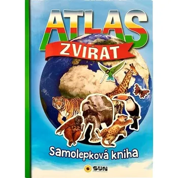 Bystrá hlava Atlas zvířat - Samolepková kniha
