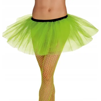 Dámská sukně Sukně tutu neonové zelená velikost M/L