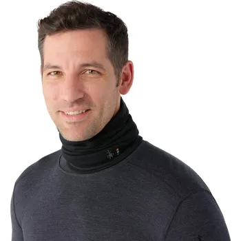 Nákrčník SMARTWOOL Thermal Merino Long Neck Gaiter, Black velikost: OS (UNI)
