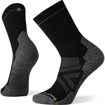 Pánské ponožky Unisex merino turistické ponožky SMARTWOOL Hike Full Cushion Crew Socks, Black velikost: 42-45 (L)