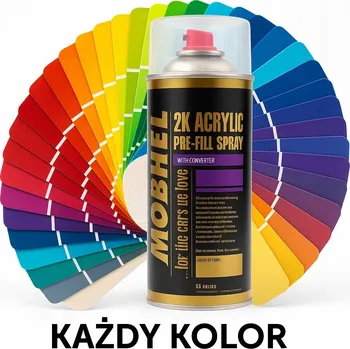 Barva ve spreji Akrylový 2K lak s tužidlem - sprej 400ml