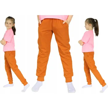 IKA Dětské tepláky 128 skořicové