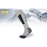 Podkolenky HOZA thermo light - H4000 Barva: šedá pestrá modrá, Velikost: 43-46