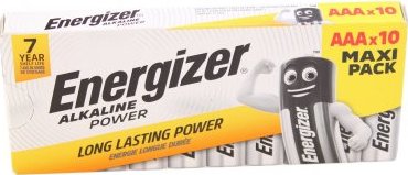 Energizer Alkaline Power Family Pack AAA 10ks