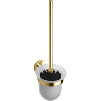 WC štětka Bemeta BRILO WC štětka, nástěnná, sklo, zlatá