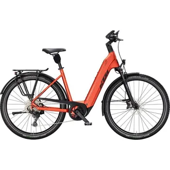 Elektrokolo KTM Macina Style 830, easy entry - Burnt Orange Matt (Black) velikost rámu L