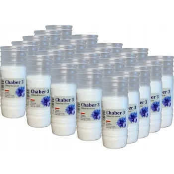 Svíčka Parafínový vklad do hřbitovních svíček náhrobních svíček Max-Pol 14 cm