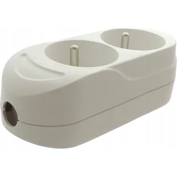 Napájecí kabel NAPÁJECÍ LIŠTA PRODLUŽOVACÍ KABEL 2 ZÁSUVKY UZEMNĚNÍ