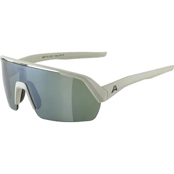 Motocyklové brýle Sportovní brýle Alpina Turbo HR Q-Lite coolšedá mat., sklo stríbr.zrcadl.,Kat.3