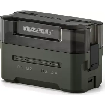 Tilta Portable Charging Station for NP-W235 (4 Channel) - Green