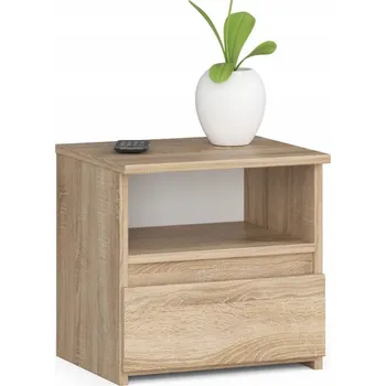 Noční stolek Noční stolek Akord dub sonoma 1 šuplík 40x35x40 cm