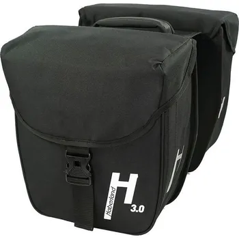 brašna na kolo Dvojitá taška Haberland Basic S 3.0 cerná, 27x31x11cm, 18l