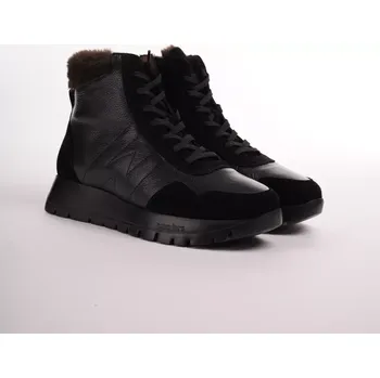 Dámské tenisky WONDERS dámké kotníkové tenisky zateplené černé