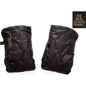 Rukávník PINKIE péřové rukavice na kočárek Superfine Vee Black