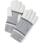 Unisex merino rukavice SMARTWOOL Popcorn Cable Glove, Natural velikost: OS (UNI)