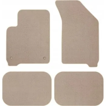 autokoberec Koberce Edecor velurové 4 ks