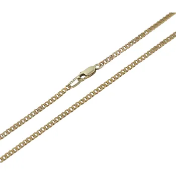 Řetízek Řetízek Pancr plný, 50 cm, 7,28 g, Au 585