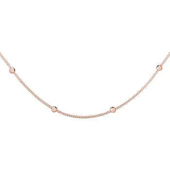 Řetízek Olivie CHOKER kuličkový stříbrný řetízek MARRY ROSE 5255 Ag 925; ≤1,75 g.