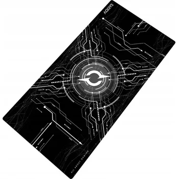 Podložka pod myš GAMINGOVÁ PODLOŽKA POD MYŠ AQIRYS GRUIS BLACK NA STŮL XL 900X400
