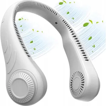 Domácí ventilátor Mini ventilátor Kinscoter Přenosný chladicí klimatizátor, bílý