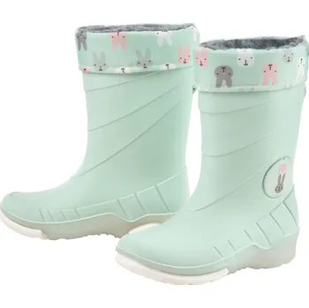 Dívčí holínky lupilu® Dívčí svíticí holínky s podšívkou (tyrkysová, 30)