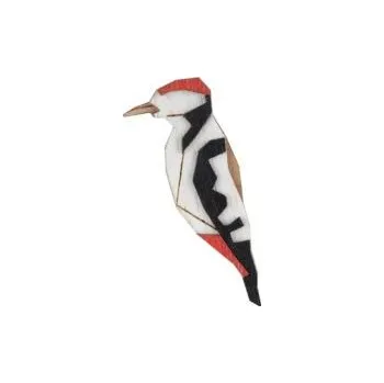 Brož Brož Woodpecker Brooch ze dřeva s praktickým zapínáním a možností výměny či vrácení do 30 dnů zdarma. - BR130